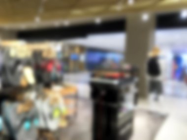 Soyut bulanık alışveriş merkezi