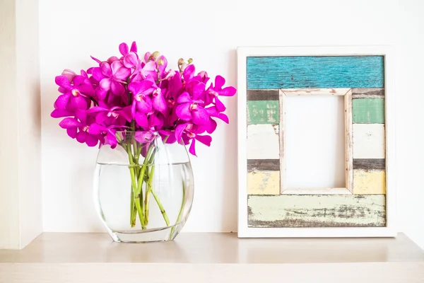 Photo frame decoration — Stock Photo, Image