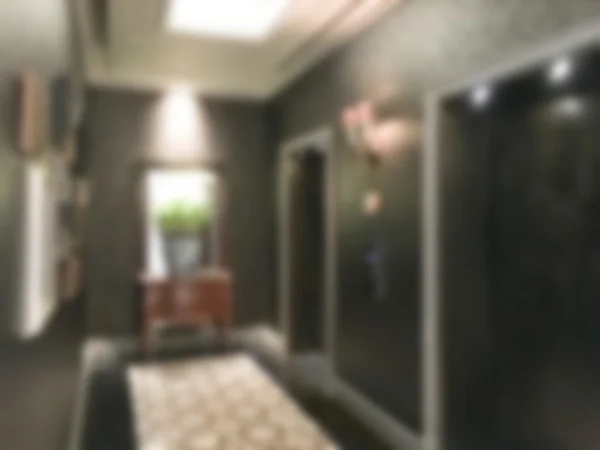 Blur hotel interior — Stock Photo, Image