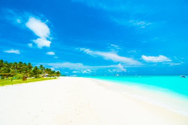 Güzel Maldivler ada