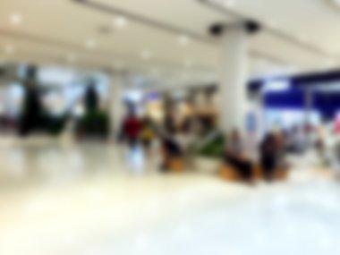 Soyut bulanık alışveriş merkezi