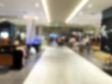 Soyut bulanık alışveriş merkezi