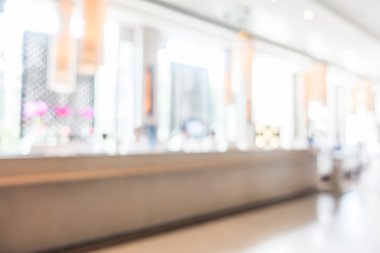 Otel lobisinde bulanıklık