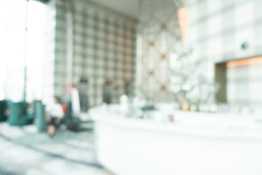 Otel lobisinde bulanıklık