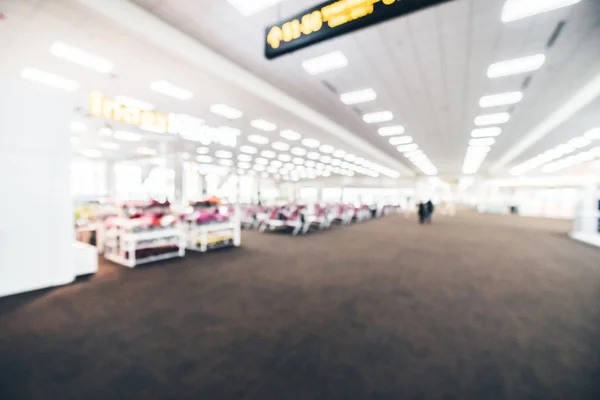 Havaalanı terminal iç bulanıklık — Stok fotoğraf