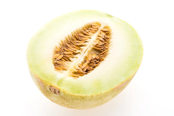 Melon eller cantaloupemelon isolerade — Stockfoto