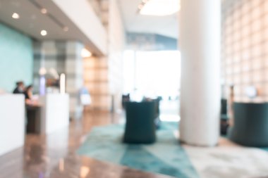 Otel lobisinde bulanıklık