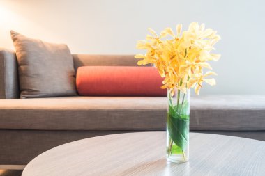 Kanepe ışık lamba ile