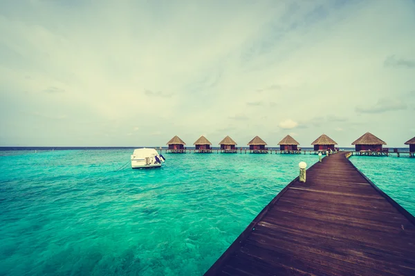 Bella isola delle Maldive — Foto Stock