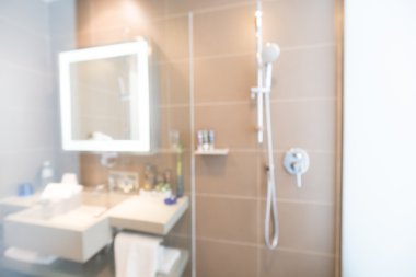 Soyut bulanıklık banyo