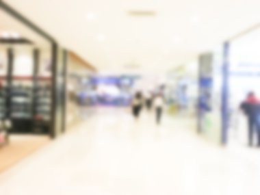 Soyut bulanık alışveriş merkezi