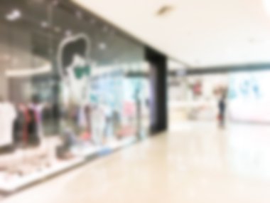 Soyut bulanık alışveriş merkezi