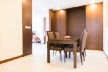 Soyut bulanıklık oturma odası