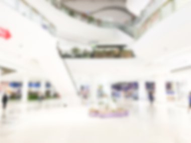 Soyut bulanık alışveriş merkezi