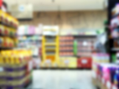 Soyut bulanık alışveriş merkezi