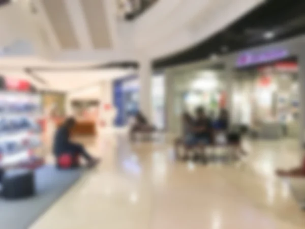Astratto sfocatura centro commerciale interno — Foto Stock