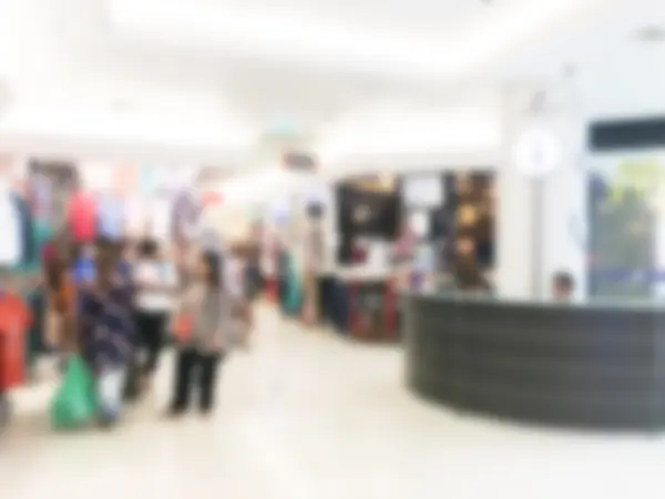 Abstract blur shopping mall — Stock Photo, Image