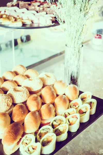 Restauración de postres en el hotel — Foto de Stock