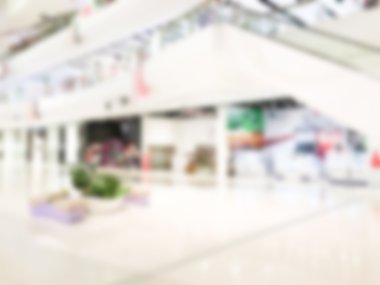 Soyut bulanık alışveriş merkezi