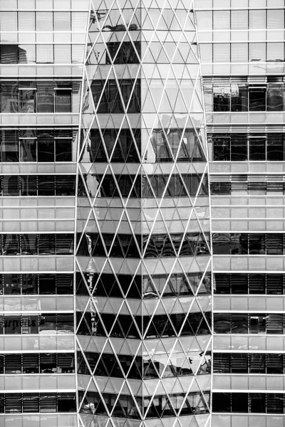 Padrão de construção de janela bela arquitetura — Fotografia de Stock