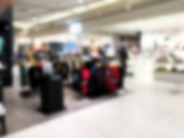 Soyut bulanık alışveriş merkezi