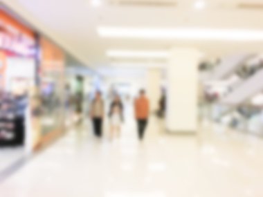 Soyut bulanık alışveriş merkezi