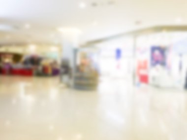 Soyut bulanık alışveriş merkezi