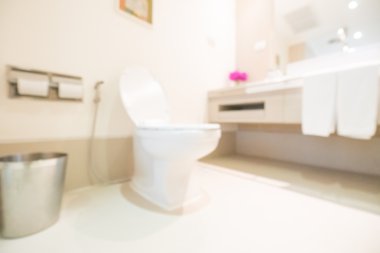 Soyut bulanıklık banyo ve tuvalet