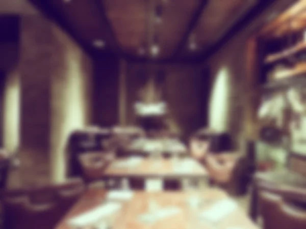 Το εσωτερικό εστιατόριο αφηρημένη θαμπάδα — Φωτογραφία Αρχείου