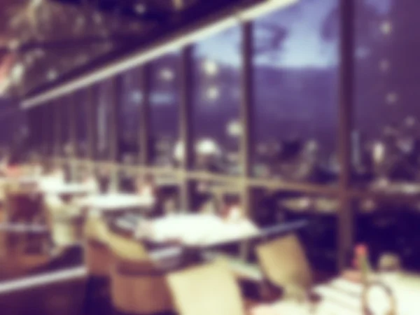 Абстрактный ресторан Blur — стоковое фото