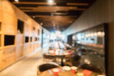 Soyut bulanıklık Restoran