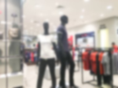 Soyut bulanık alışveriş merkezi