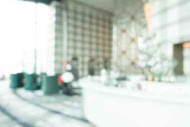 Otel lobisinde bulanıklık