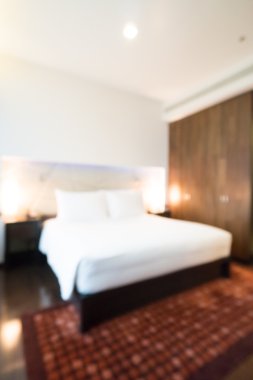 Soyut bulanıklık yatak odası