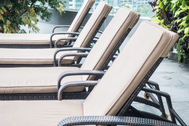 Havuz koltuğu dekorasyon