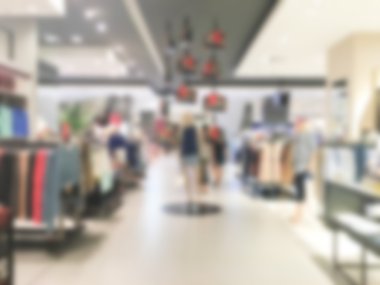 Soyut bulanık alışveriş merkezi