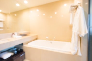 Soyut bulanıklık banyo