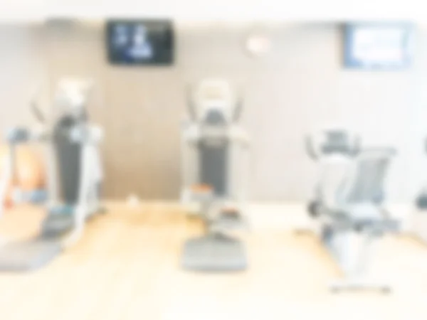 Abstract blur gym and fitness room