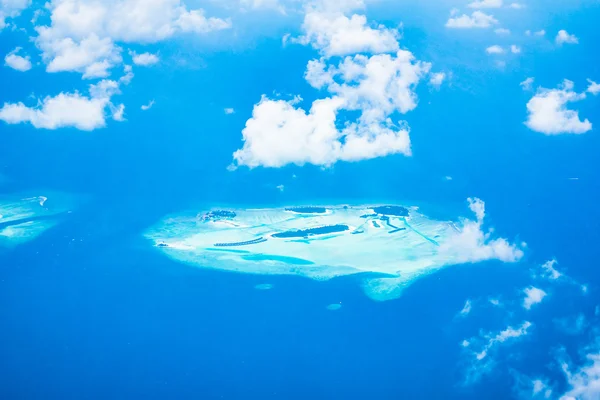 Linda ilha das Maldivas — Fotografia de Stock