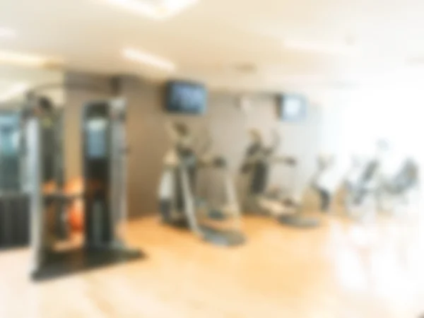 Abstrato desfoque ginásio e sala de fitness — Fotografia de Stock