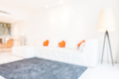 Soyut bulanıklık oturma odası