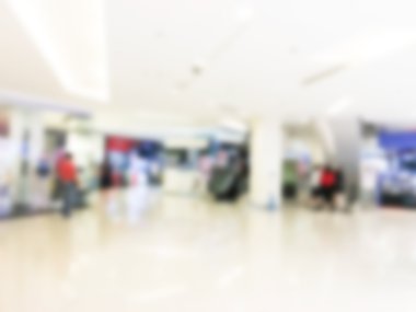 Soyut bulanık alışveriş merkezi