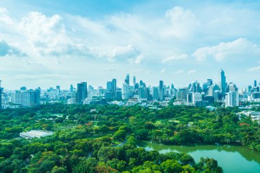 Bangkok şehir şehir manzarası