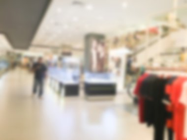 Soyut bulanık alışveriş merkezi