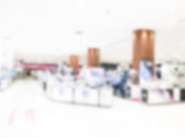 Soyut bulanık alışveriş merkezi