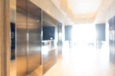 Otel lobisinde bulanıklık