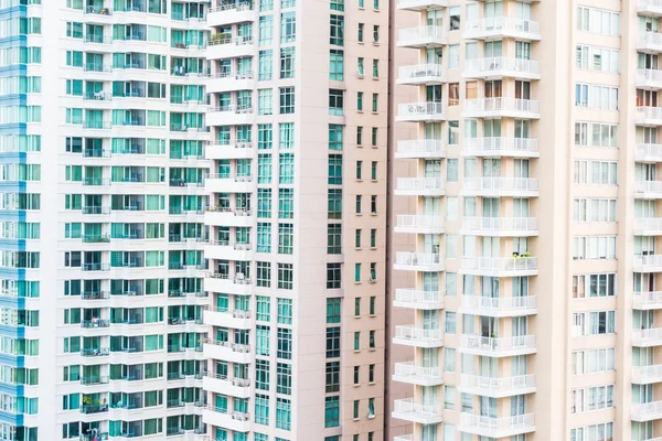 Janela de construção padrão exterior — Fotografia de Stock