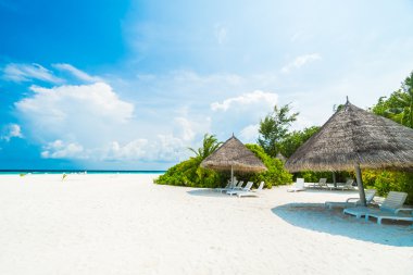 Güzel Maldivler ada