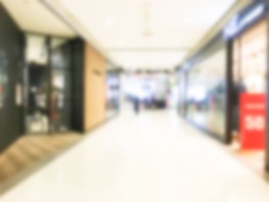 Soyut bulanık alışveriş merkezi