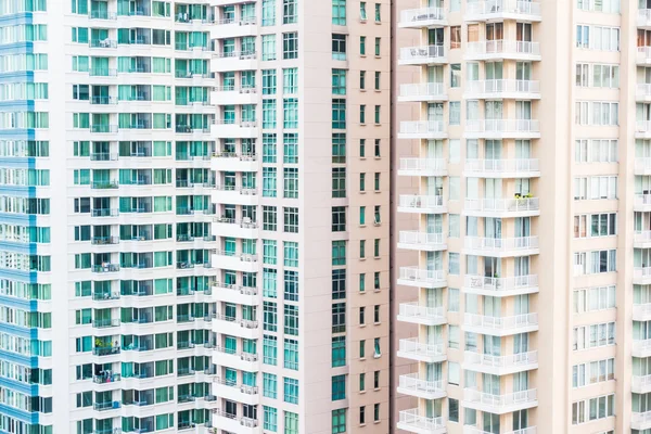 Ventana edificio patrón exterior — Foto de Stock